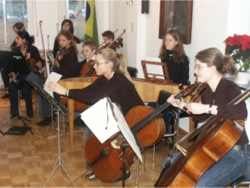 Kammermusikorchester der Musikschule Remscheid beim ISMPS. Copyright ISMPS