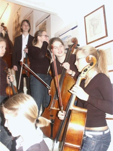 Kammermusikorchester der Musikschule Remscheid beim ISMPS. Copyright ISMPS