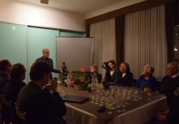 Sitzung zur Jahresmitgliederversammlung des ISMPS 2017. Konzert von Maxwell Oliveira und Vortrag von Klaus Jetz