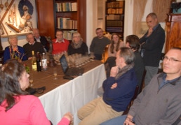 Sitzung zur Jahresmitgliederversammlung des ISMPS 2017. Konzert von Maxwell Oliveira und Vortrag von Klaus Jetz