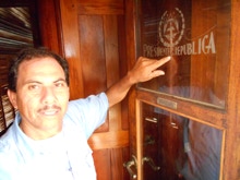 Dia-Vortrag von Klaus Jetz zu einer Studienreise nach Nicaragua, Adventfeier des ISMPS 2012. Copyright Klaus Jetz