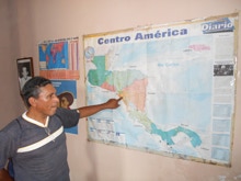 Dia-Vortrag von Klaus Jetz zu einer Studienreise nach Nicaragua, Adventfeier des ISMPS 2012. Copyright Klaus Jetz