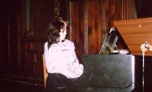 Sueli Heider.Neujahrsfeier des ISMPS 1988. am Schloss Burg an der Wupper. Copyright ISMPS