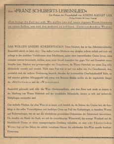 Schubert in der Salzburger-Tradition in der deutschsprachigen Kolonie S.Paulos - der Schubertchor. Archiv ISMPS