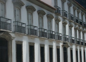Momente der Studienreise des ISMPS nach Brasilien 2006/2007. Rio de Janeiro: Palast des Vize-Königs und Umgebung